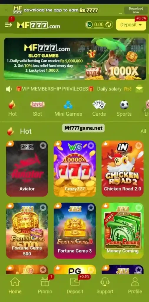 MF777 Game